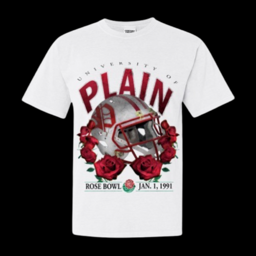 PLAIN Rose Bowl TEE (White)